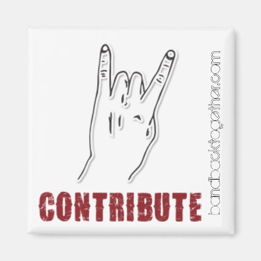 Voeg Contribute-magneet weer samen Magneet (Voorkant)