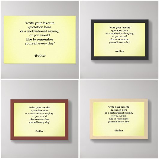 Voeg / Creëer uw eigen offerte toe Poster