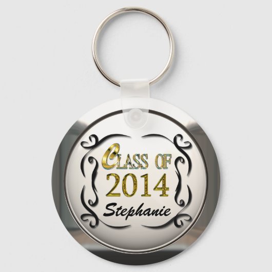 Voeg de Klasse van de Sleutelhanger van het Afstud (Voorkant)