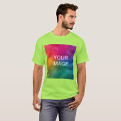 Voeg de Logo van het Afbeelding toe personaliseer  T-shirt (Voorkant volledig)