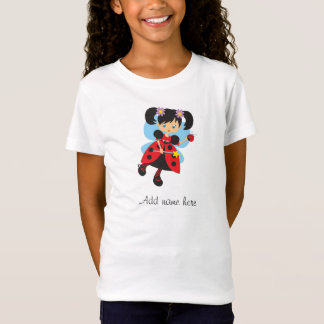 Voeg de naam  Girly Fairy Princess T-shirts toe