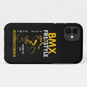 Voeg de naam Tekst BMX Freestyle Urban Extreme Spo Case-Mate iPhone Case (Achterkant (horizontaal))