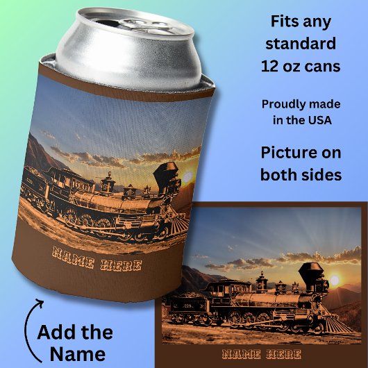 Voeg de Naam toe personaliseer de Train CPRR 229 v Blikjeskoeler