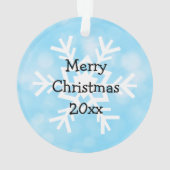 Voeg de naam van je zoon toe aan deze Baby Shark C Ornament (achterkant)