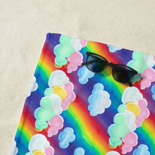 Voeg de Tekst van de Naam toe, de Wolken van het S Strandlaken (In situ)