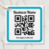 Voeg de URL van elke website toe en Creëer onmidde Bedankjes Labels (Voorkant)