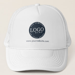 Voeg de Werknemers van de Onderneming Logo en van Trucker Pet