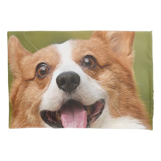 Voeg Dog Photo Personalized Gepersonaliseerd Kussensloop (Voorkant)