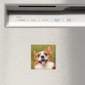 Voeg Dog Photo Personalized Gepersonaliseerd Magneet (Insitu (Vaatwasser))