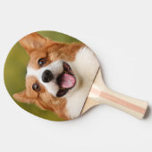 Voeg Dog Photo Personalized Gepersonaliseerd Tafeltennisbatje (Zijkant)