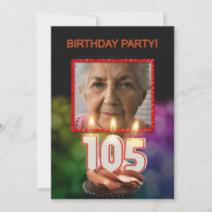 Voeg een afbeelding toe, 105th Birthday party Uitn Kaart