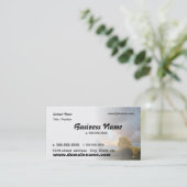 voeg een foto visitekaartje toe (Staand voorkant)