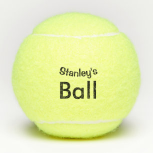 Voeg een Gepersonaliseerde Naam toe Tennisballen