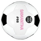 Voeg een Logo Gepersonaliseerde Kinderen toe Voetbal (Gedraaid)