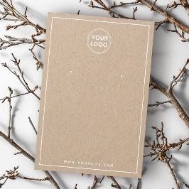 Voeg een logo witte-grenskaart voor het oormerk Kr Visitekaartje