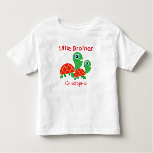 Voeg een Naam Gepersonaliseerde Draaien Kleine Bro Kinder Shirts