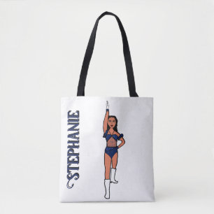 Voeg een naam toe Dancer Two Colors Cornflower Sto Draagtas