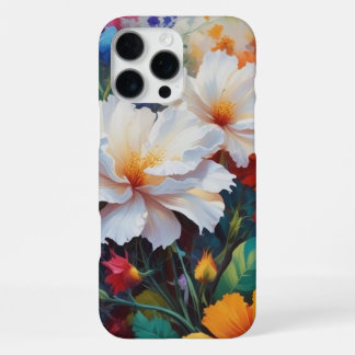 Voeg een Pop van Kleurgeschenk: Levendige Bloemen  iPhone 16 Pro Max Hoesje