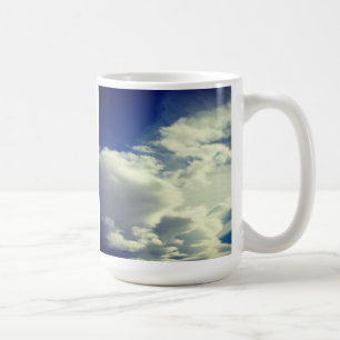 Voeg een vierkante foto toe koffiemok