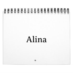 voeg eigen ontwerp toe 5.5" x 7" Twee pagina's Kle Kalender