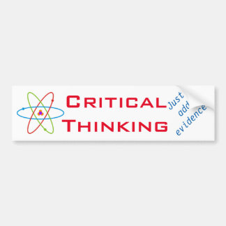 Voeg enkel Bewijs toe! Bumpersticker