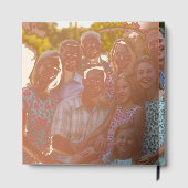 Voeg familiereünie toe Foto aanpassen Gastenboek (Achterkant)