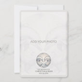 Voeg foto moderne grillige dolfijn bruiloft toe save the date (Voorkant)