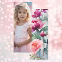 Voeg Foto Pretty In Pink Double Sided Floral toe