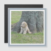 Voeg Foto toe aan Square Sjabloon Refkoelkast Magn (Voorkant / Achterkant)