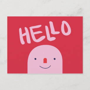 Voeg foto toe - Gepersonaliseerde Hello Connection Briefkaart