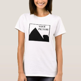 Voeg gepersonaliseerde Afbeelding bedrijfsnaam toe T-shirt