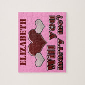 Voeg haar naam toe... zal je me trouwen? legpuzzel (Verticaal)