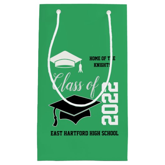 Voeg het Groene Afstuderen van de School toe Klein Cadeauzakje (Voorkant)