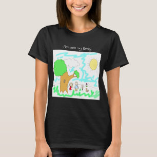 Voeg het kunstwerk van uw kind aan dit toe t-shirt