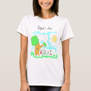 Voeg het kunstwerk van uw kind toe aan dit Shirt