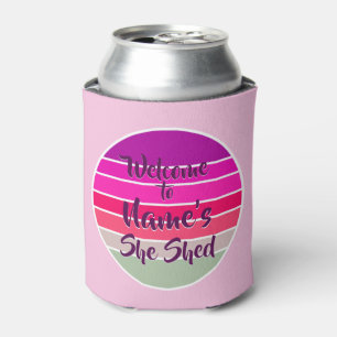Voeg het Onthaal van de Naam aan haar Shed Pink Re Blikjeskoeler