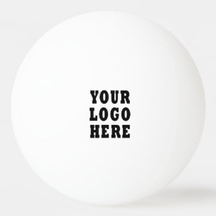 Voeg het professionele logo van uw website toe pingpongballen