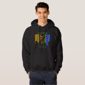 Voeg het Skateboarden van de Tekst van de Naam op Hoodie (Voorkant volledig)