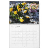 Voeg hier de naam toe: Ze heeft de Leopard Rainbow Kalender (Feb 2027)