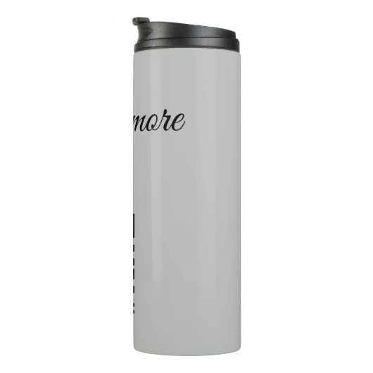 Voeg hier een QR-code toe en scan deze Thermosbeker (Geroteerd rechts)