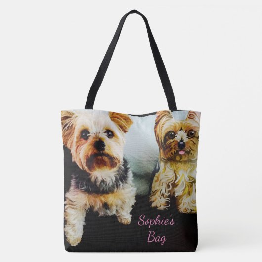 Voeg hier het AFBEELDING van je huisvader in perso Draagtas (Achterkant)