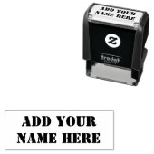 Voeg hier jouw naam aan aanpasbare stempel toe (In situ)