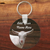 Voeg hier Jouw naam Sleutelhanger Geitenvlees toe (Voorkant)