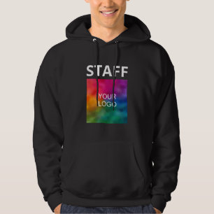 Voeg hier uw Logo van het Personeel Mannen toe Hoodie