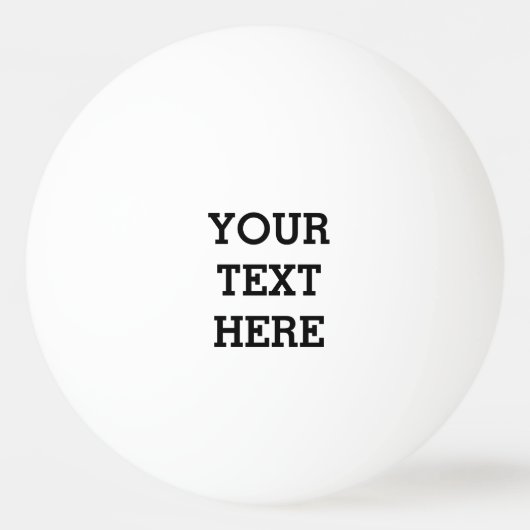 Voeg hier zwart-wit uw eigen aangepaste tekst toe pingpongballen (Voorkant)