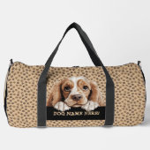 Voeg hondennaam Jouw naam, Cocker Spaniel Plunjezak (Voorkant)