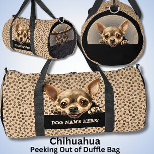 Voeg hondennaam Jouw naam toe, Chihuahua Plunjezak