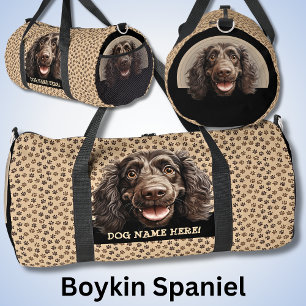 Voeg hondennaam of Jouw naam toe, Boykin Spaniel Plunjezak