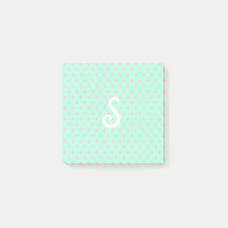Voeg initiaal lichtgroene poolpunten toe Post-it N Post-it® Notes