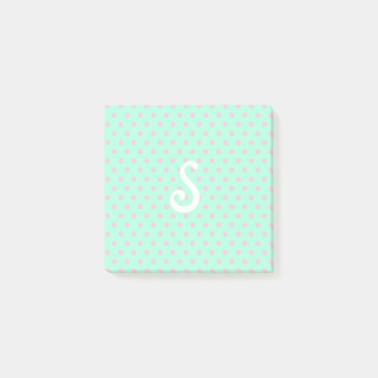 Voeg initiaal lichtgroene poolpunten toe Post-it N Post-it® Notes (Voorkant)
